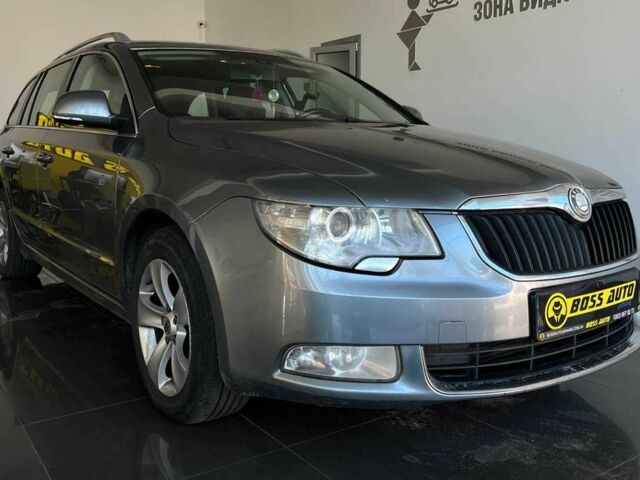 Сірий Шкода Суперб, об'ємом двигуна 2 л та пробігом 254 тис. км за 9700 $, фото 1 на Automoto.ua