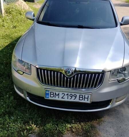 Серый Шкода Суперб, объемом двигателя 1.97 л и пробегом 350 тыс. км за 7300 $, фото 1 на Automoto.ua