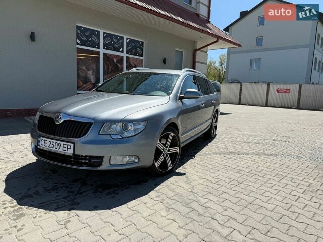 Сірий Шкода Суперб, об'ємом двигуна 2 л та пробігом 388 тис. км за 9200 $, фото 1 на Automoto.ua