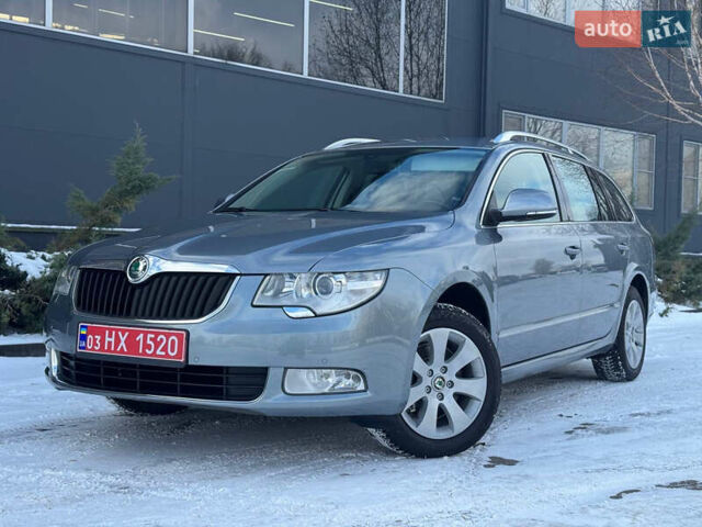 Серый Шкода Суперб, объемом двигателя 1.8 л и пробегом 215 тыс. км за 9500 $, фото 1 на Automoto.ua