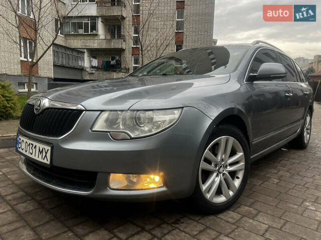 Серый Шкода Суперб, объемом двигателя 1.97 л и пробегом 285 тыс. км за 9900 $, фото 1 на Automoto.ua