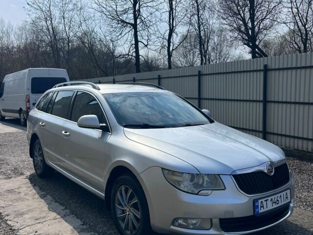 Сірий Шкода Суперб, об'ємом двигуна 2 л та пробігом 334 тис. км за 9100 $, фото 1 на Automoto.ua
