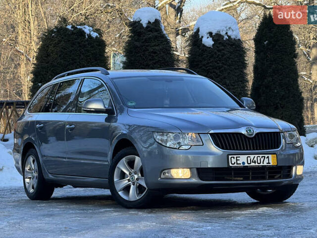 Серый Шкода Суперб, объемом двигателя 2 л и пробегом 285 тыс. км за 11999 $, фото 1 на Automoto.ua