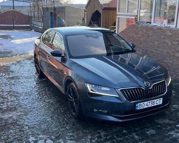 Серый Шкода Суперб, объемом двигателя 1.6 л и пробегом 217 тыс. км за 14900 $, фото 1 на Automoto.ua