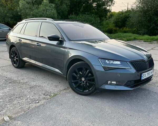 Сірий Шкода Суперб, об'ємом двигуна 2 л та пробігом 360 тис. км за 15500 $, фото 1 на Automoto.ua
