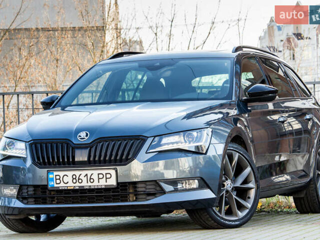 Серый Шкода Суперб, объемом двигателя 1.97 л и пробегом 189 тыс. км за 25800 $, фото 1 на Automoto.ua