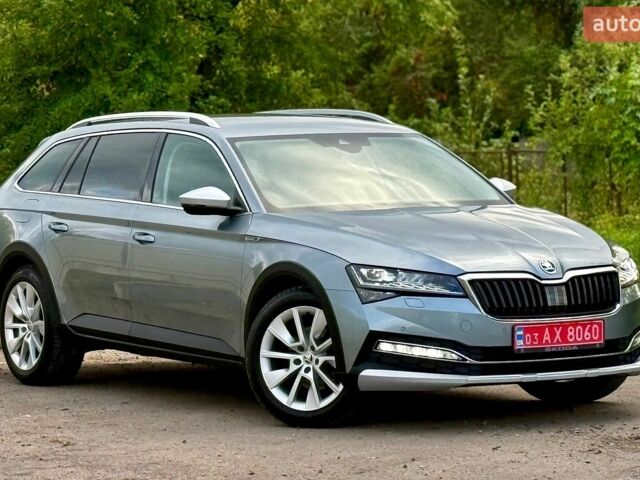Сірий Шкода Суперб, об'ємом двигуна 2 л та пробігом 138 тис. км за 29500 $, фото 1 на Automoto.ua