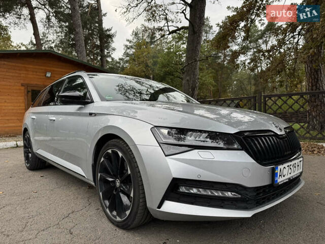 Шкода Суперб 2021 в Луцке на Automoto.ua Серый Шкода Суперб, объемом двигателя 1.97 л и пробегом 224 тыс. км за 28600 $, фото 1 на Automoto.ua