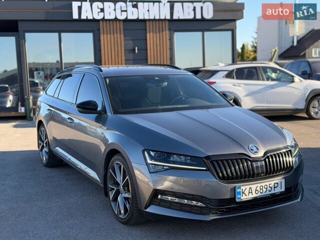 Сірий Шкода Суперб, об'ємом двигуна 1.97 л та пробігом 41 тис. км за 35000 $, фото 1 на Automoto.ua