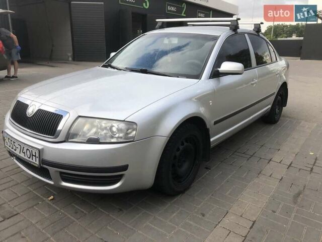 Сірий Шкода Суперб, об'ємом двигуна 1.9 л та пробігом 302 тис. км за 6500 $, фото 1 на Automoto.ua