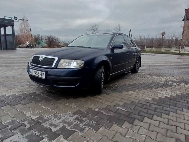 Синій Шкода Суперб, об'ємом двигуна 1.9 л та пробігом 291 тис. км за 4000 $, фото 1 на Automoto.ua