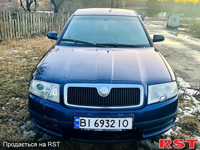 Синій Шкода Суперб, об'ємом двигуна 1.9 л та пробігом 300 тис. км за 3850 $, фото 1 на Automoto.ua