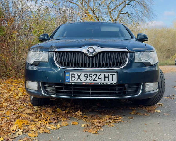 Синій Шкода Суперб, об'ємом двигуна 1.97 л та пробігом 317 тис. км за 11000 $, фото 1 на Automoto.ua
