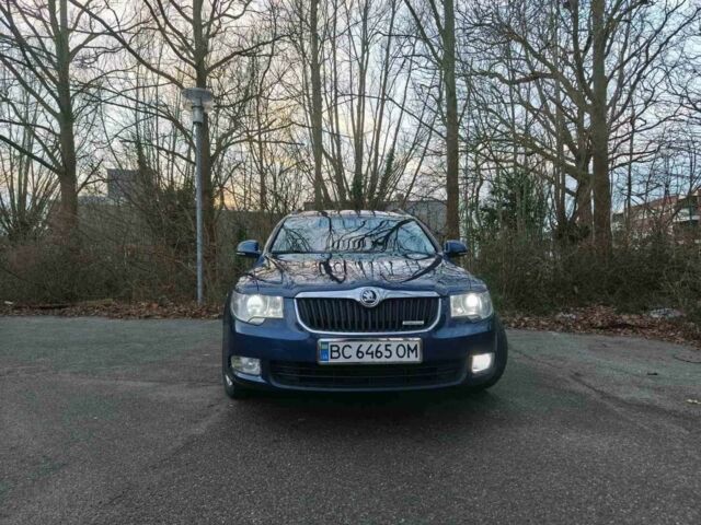 Синій Шкода Суперб, об'ємом двигуна 1.6 л та пробігом 265 тис. км за 10300 $, фото 1 на Automoto.ua