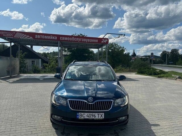 Синий Шкода Суперб, объемом двигателя 1.97 л и пробегом 197 тыс. км за 11500 $, фото 1 на Automoto.ua