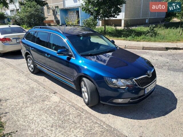 Синий Шкода Суперб, объемом двигателя 1.97 л и пробегом 245 тыс. км за 12650 $, фото 1 на Automoto.ua