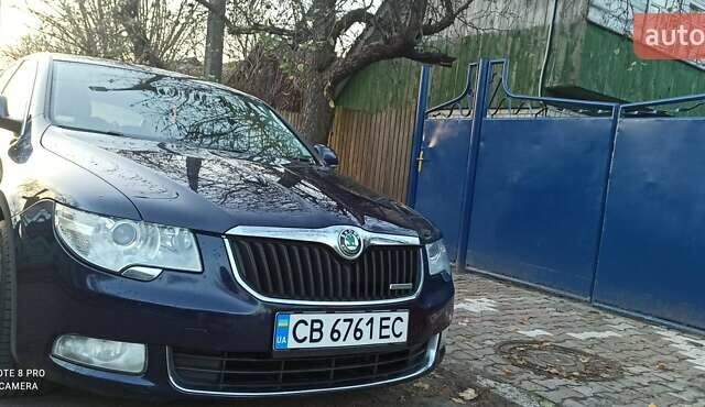 Синий Шкода Суперб, объемом двигателя 1.6 л и пробегом 240 тыс. км за 7999 $, фото 1 на Automoto.ua
