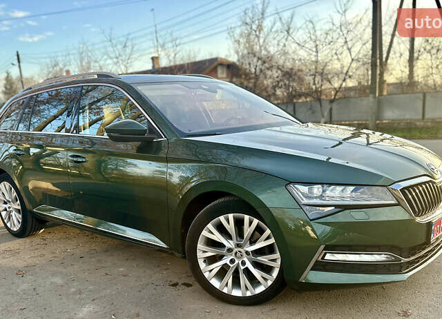 Зелений Шкода Суперб, об'ємом двигуна 2 л та пробігом 84 тис. км за 34900 $, фото 1 на Automoto.ua