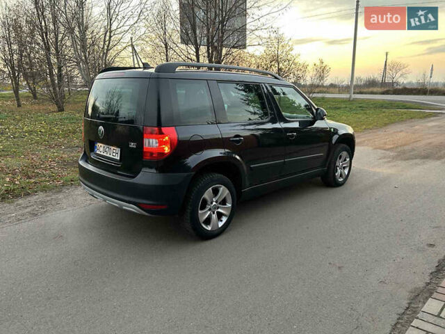 Чорний Шкода Єті, об'ємом двигуна 1.6 л та пробігом 238 тис. км за 8999 $, фото 1 на Automoto.ua