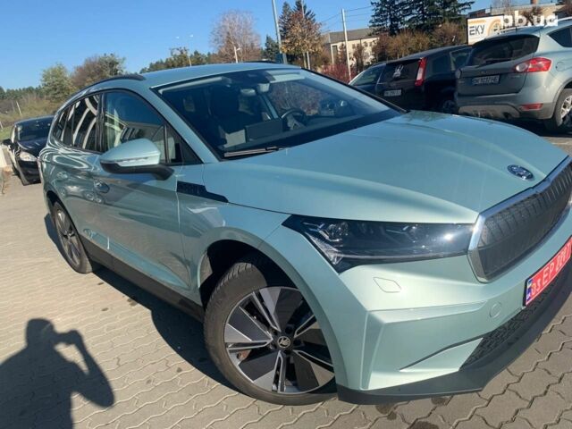 Синий Шкода Enyaq, объемом двигателя 62 л и пробегом 150 тыс. км за 21700 $, фото 1 на Automoto.ua