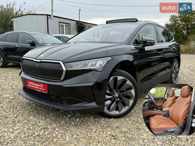 Черный Шкода Enyaq iV, объемом двигателя 0 л и пробегом 111 тыс. км за 28400 $, фото 1 на Automoto.ua