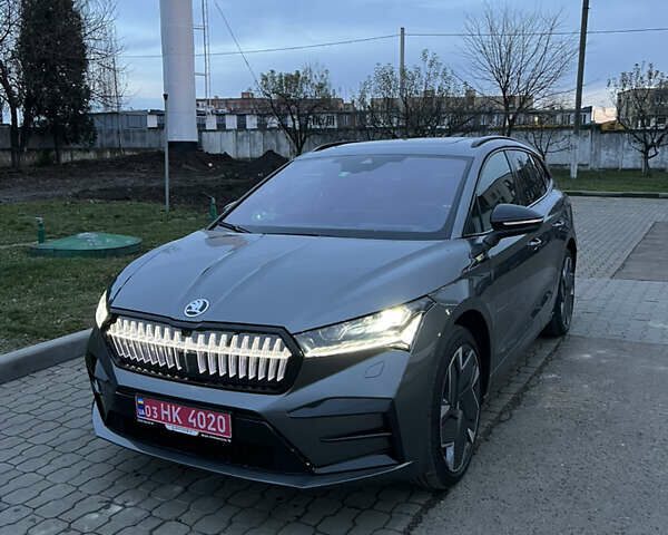 Сірий Шкода Enyaq iV, об'ємом двигуна 0 л та пробігом 35 тис. км за 35800 $, фото 1 на Automoto.ua
