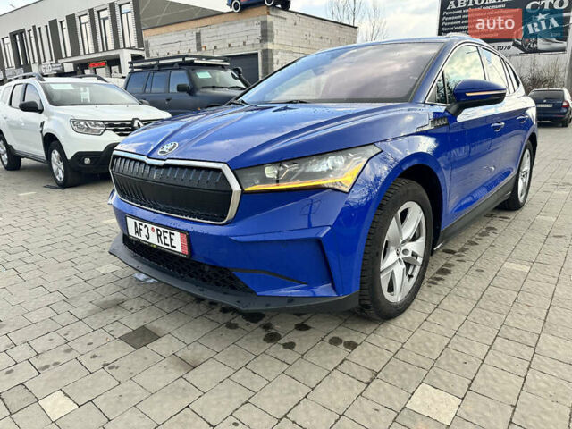 Синій Шкода Enyaq iV, об'ємом двигуна 0 л та пробігом 118 тис. км за 25990 $, фото 1 на Automoto.ua