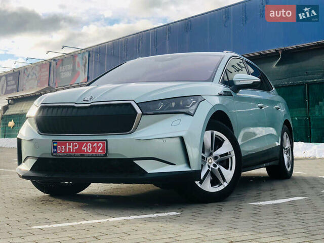 Зеленый Шкода Enyaq iV, объемом двигателя 0 л и пробегом 179 тыс. км за 24950 $, фото 1 на Automoto.ua