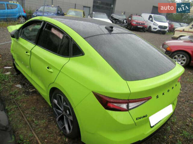 Зелений Шкода Enyaq iV, об'ємом двигуна 0 л та пробігом 47 тис. км за 11500 $, фото 1 на Automoto.ua