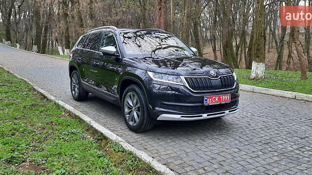 Черный Шкода Kodiaq Scout, объемом двигателя 2 л и пробегом 233 тыс. км за 31000 $, фото 1 на Automoto.ua