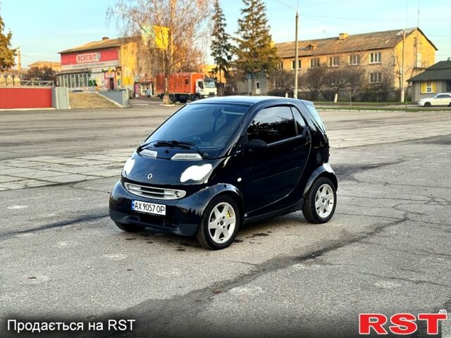 Черный Смарт Сити, объемом двигателя 0.6 л и пробегом 190 тыс. км за 2500 $, фото 1 на Automoto.ua