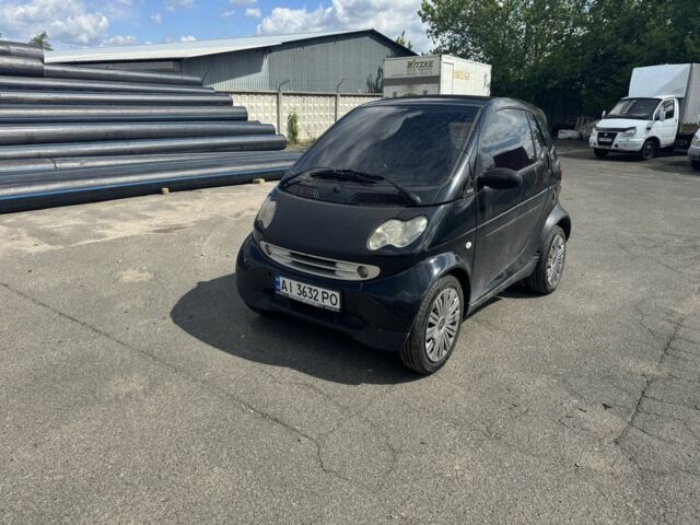 Черный Смарт Сити, объемом двигателя 0.6 л и пробегом 197 тыс. км за 2500 $, фото 1 на Automoto.ua