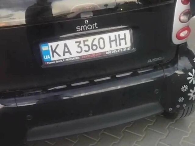 Черный Смарт Сити, объемом двигателя 0.7 л и пробегом 145 тыс. км за 3800 $, фото 1 на Automoto.ua