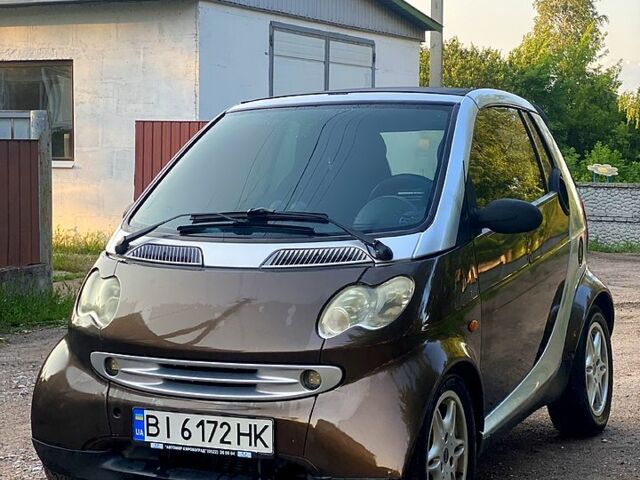 Коричневый Смарт Сити, объемом двигателя 0.6 л и пробегом 170 тыс. км за 2650 $, фото 1 на Automoto.ua