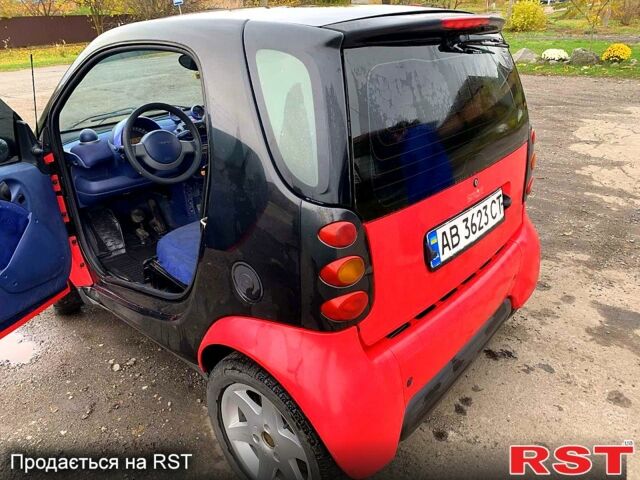 Смарт City 1999 у Пирятине на Automoto.ua Червоний Смарт City, об'ємом двигуна 0.6 л та пробігом 168 тис. км за 4500 $, фото 1 на Automoto.ua
