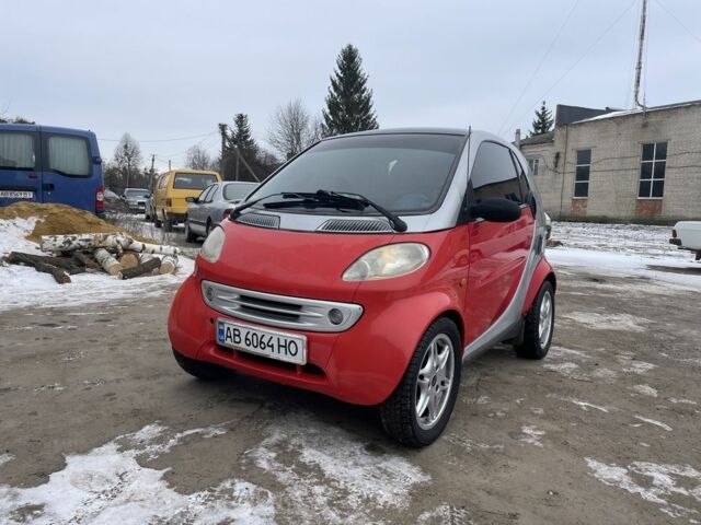 Красный Смарт Сити, объемом двигателя 0.8 л и пробегом 162 тыс. км за 3200 $, фото 1 на Automoto.ua