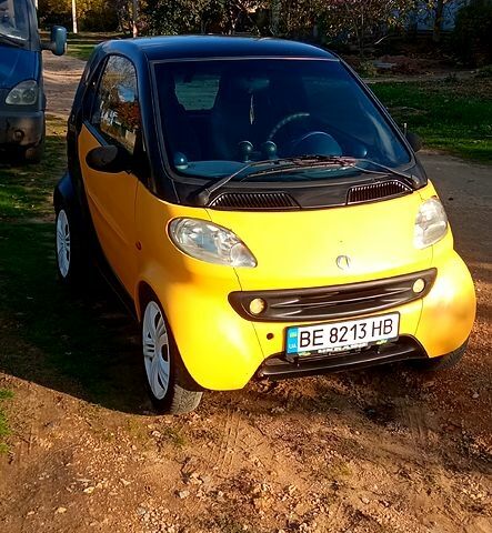 Желтый Смарт Сити, объемом двигателя 0.6 л и пробегом 200 тыс. км за 2399 $, фото 1 на Automoto.ua