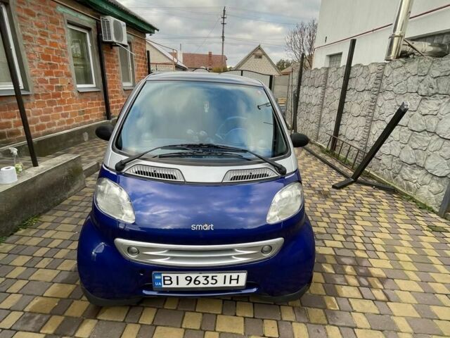 Синий Смарт Сити, объемом двигателя 0.6 л и пробегом 280 тыс. км за 3000 $, фото 1 на Automoto.ua