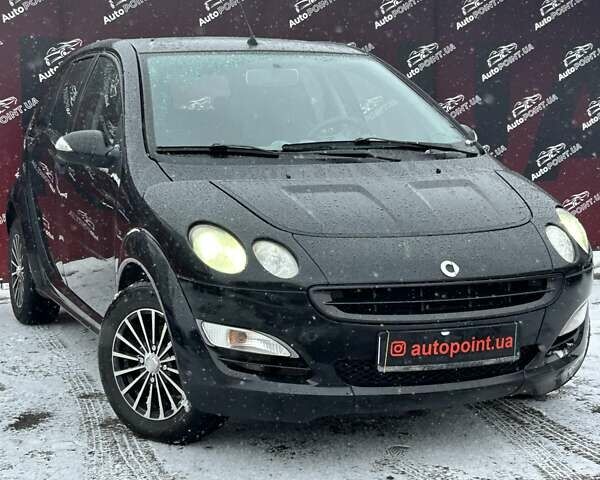 Чорний Смарт Forfour, об'ємом двигуна 1.12 л та пробігом 224 тис. км за 3900 $, фото 1 на Automoto.ua