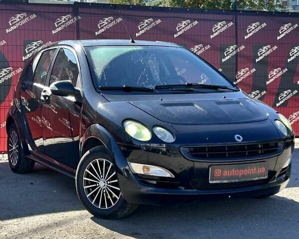 Чорний Смарт Forfour, об'ємом двигуна 1.12 л та пробігом 224 тис. км за 4900 $, фото 1 на Automoto.ua