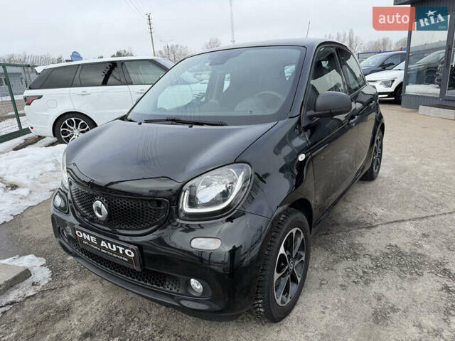 Чорний Смарт Forfour, об'ємом двигуна 1 л та пробігом 86 тис. км за 10790 $, фото 1 на Automoto.ua
