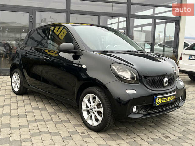 Чорний Смарт Forfour, об'ємом двигуна 1 л та пробігом 68 тис. км за 10890 $, фото 1 на Automoto.ua