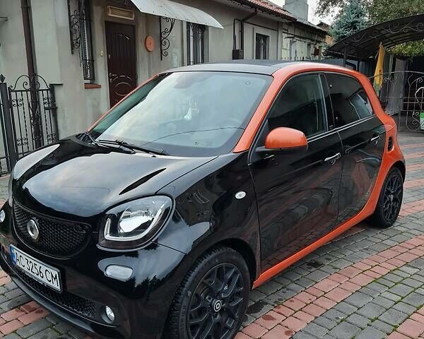 Чорний Смарт Forfour, об'ємом двигуна 0.9 л та пробігом 69 тис. км за 10000 $, фото 1 на Automoto.ua