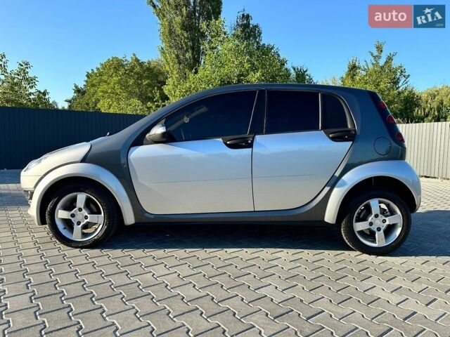 Сірий Смарт Forfour, об'ємом двигуна 1.33 л та пробігом 120 тис. км за 5400 $, фото 1 на Automoto.ua