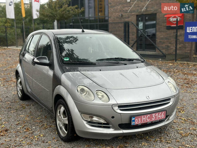 Сірий Смарт Forfour, об'ємом двигуна 1.3 л та пробігом 185 тис. км за 3800 $, фото 1 на Automoto.ua