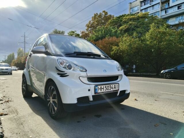 Белый Смарт Форту, объемом двигателя 1 л и пробегом 160 тыс. км за 4850 $, фото 1 на Automoto.ua