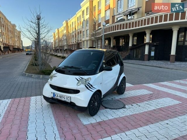 Белый Смарт Форту, объемом двигателя 0.7 л и пробегом 200 тыс. км за 2999 $, фото 1 на Automoto.ua