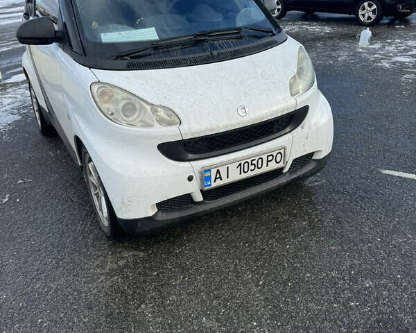 Белый Смарт Форту, объемом двигателя 1 л и пробегом 163 тыс. км за 5100 $, фото 1 на Automoto.ua