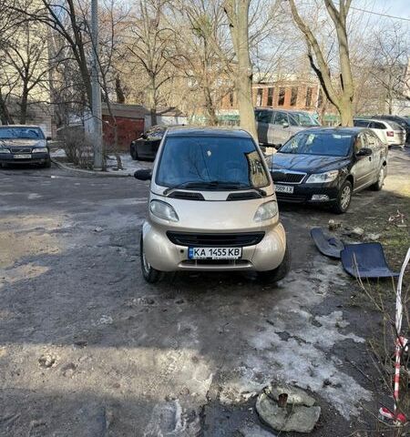 Бежевий Смарт Fortwo, об'ємом двигуна 0.6 л та пробігом 210 тис. км за 2300 $, фото 1 на Automoto.ua