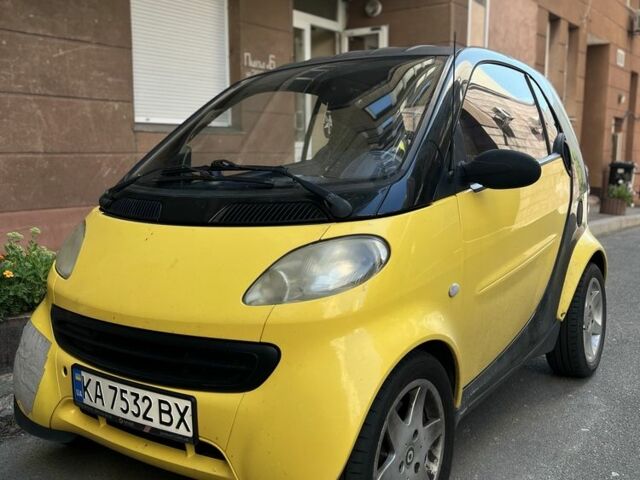 Черный Смарт Форту, объемом двигателя 0.6 л и пробегом 236 тыс. км за 2504 $, фото 1 на Automoto.ua